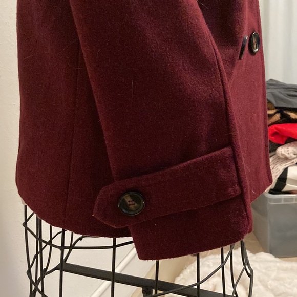 Burgundy jackets with brown buttons! - Picture 4 of 5